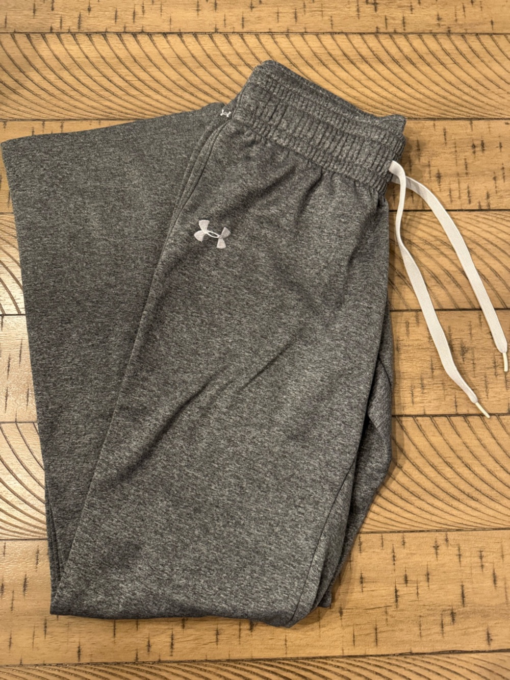 Under Armour Gray Fleece-Lined Jogger Pants